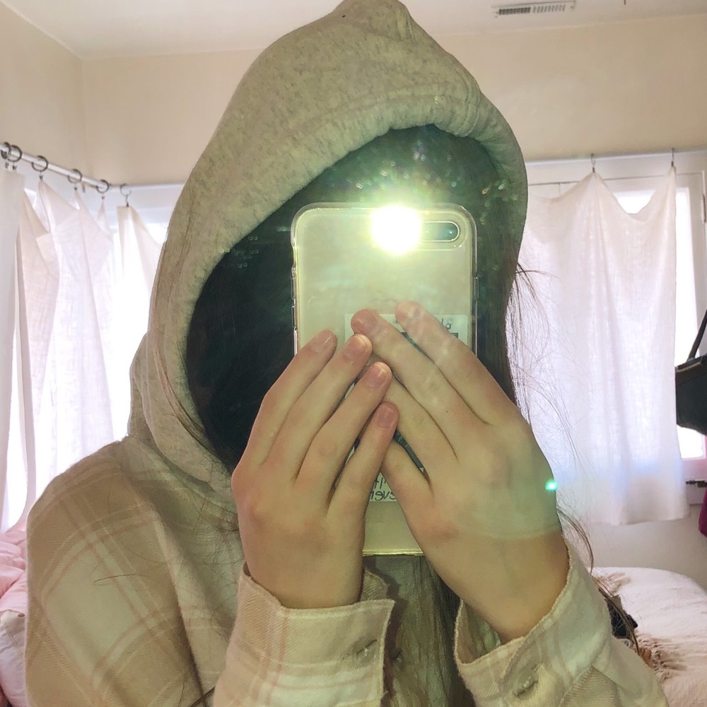 SUUUPPERRR SOFT hoodie flannel!